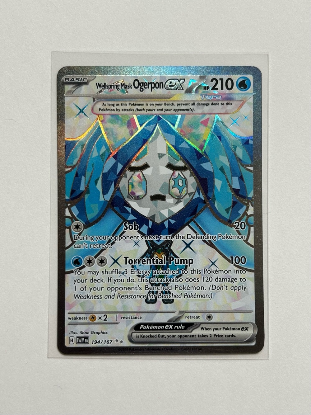 Wellspring Mask Ogerpon EX Card